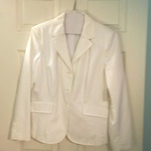 White blazer